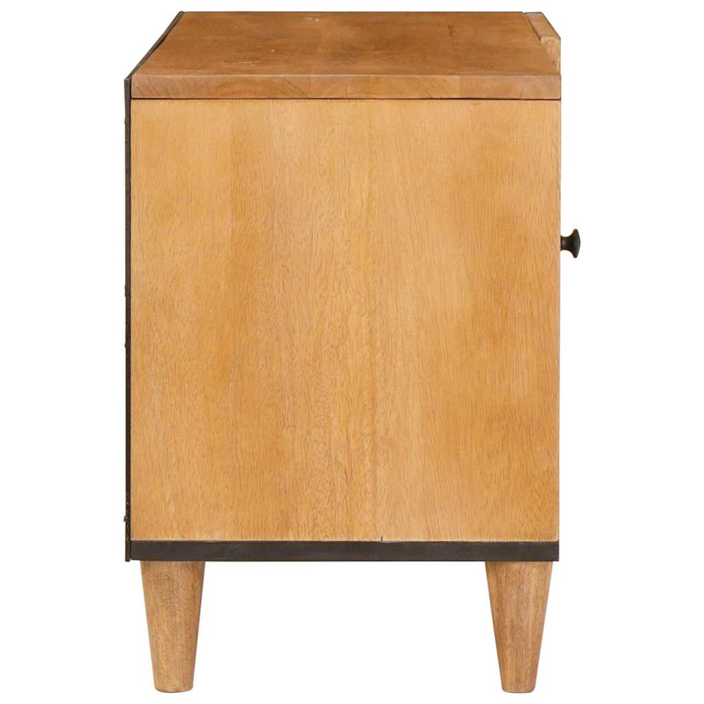 Mobile TV con lo scaffale Marrone chiaro 80 x 33 x 46 cm