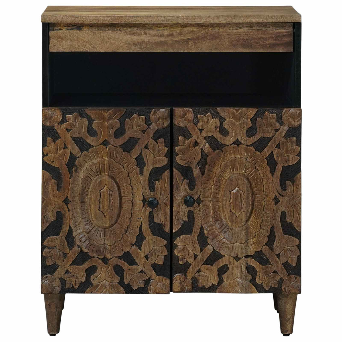 Credenza Marrone 60 x 33,5 x 75 cm Legno di mango massello - homemem39