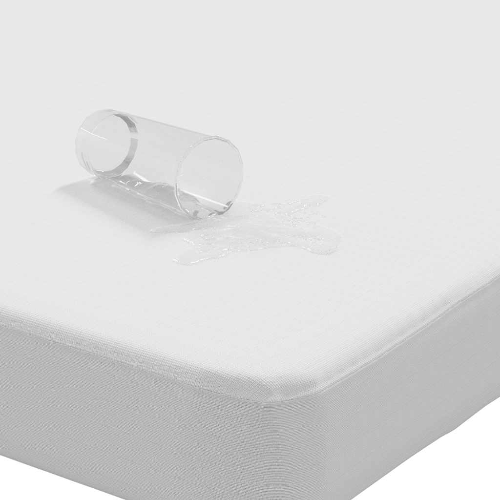 Coprimaterasso Bianco 90x220 cm Impermeabile - homemem39