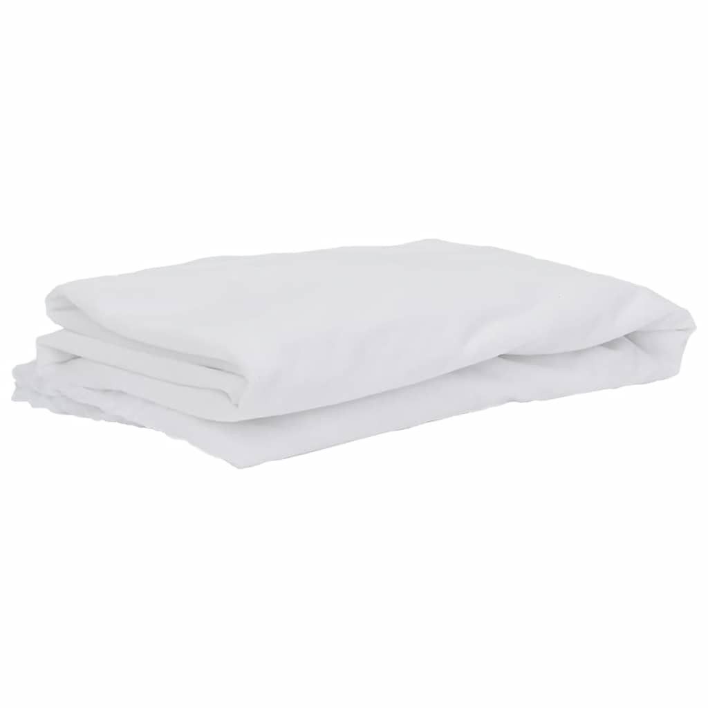 Coprimaterasso Bianco 200x220 cm Impermeabile - homemem39