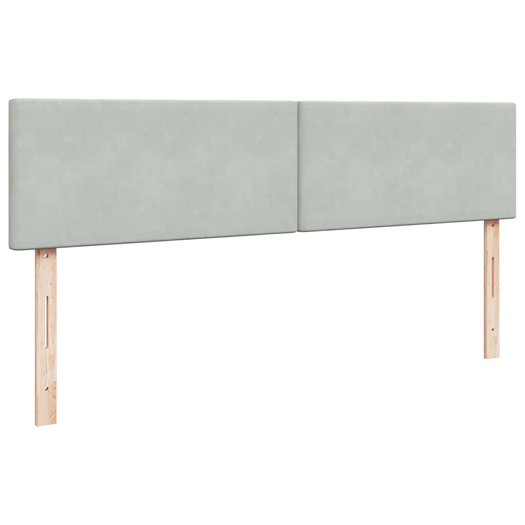 Struttura Letto Pouf con Materasso 160x200 cm in Velluto | homemem39