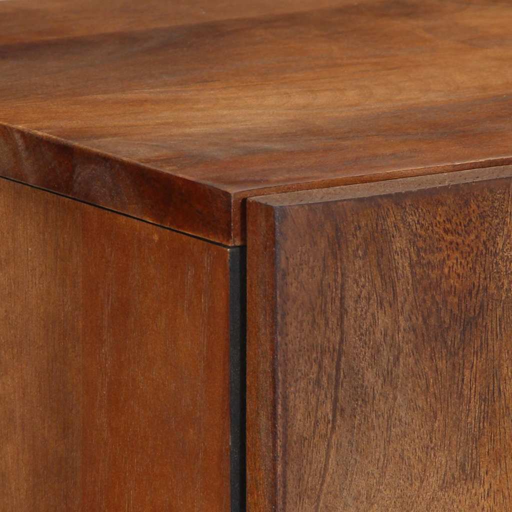 Credenza Marrone 60 x 33.5 x 100 cm Legno massello di mango