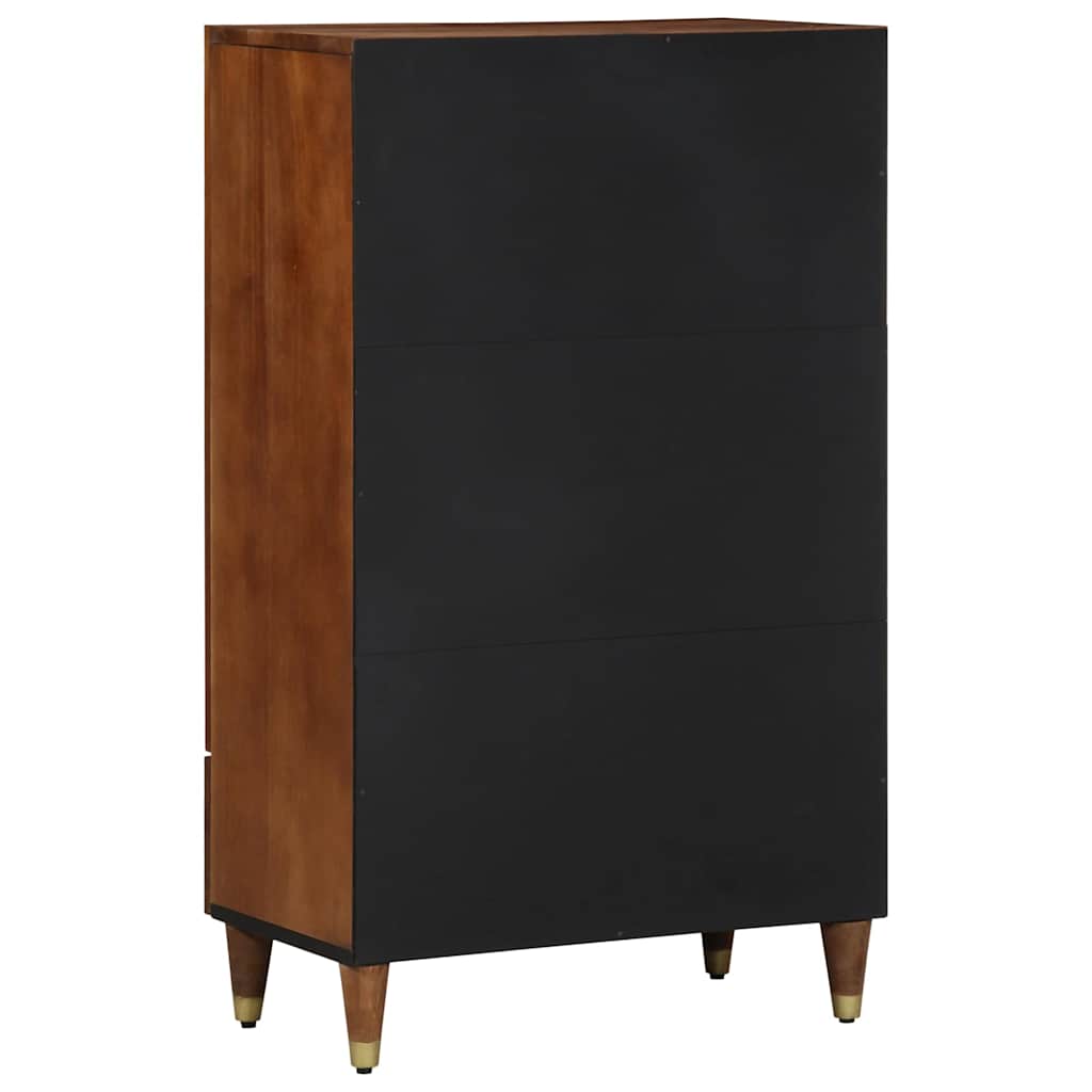 Credenza Marrone 60 x 33.5 x 100 cm Legno massello di mango