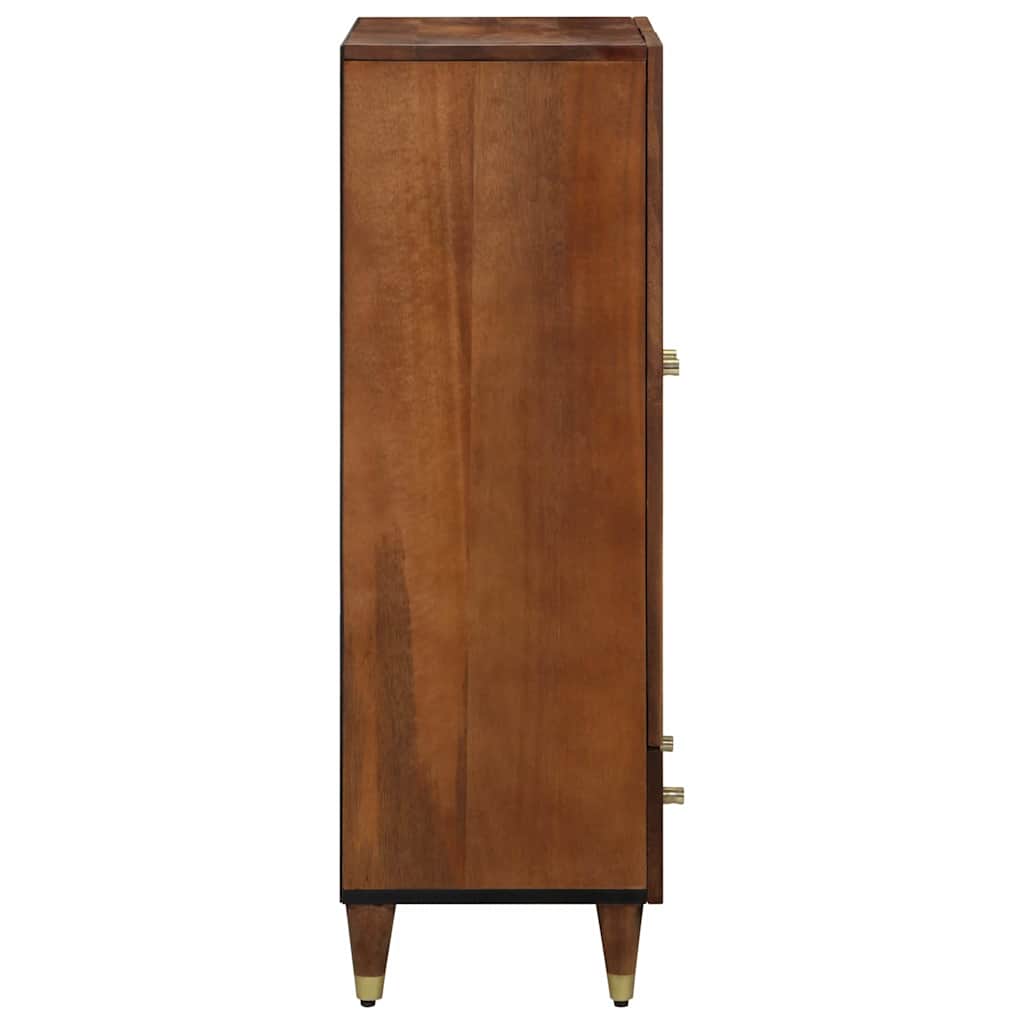 Credenza Marrone 60 x 33.5 x 100 cm Legno massello di mango