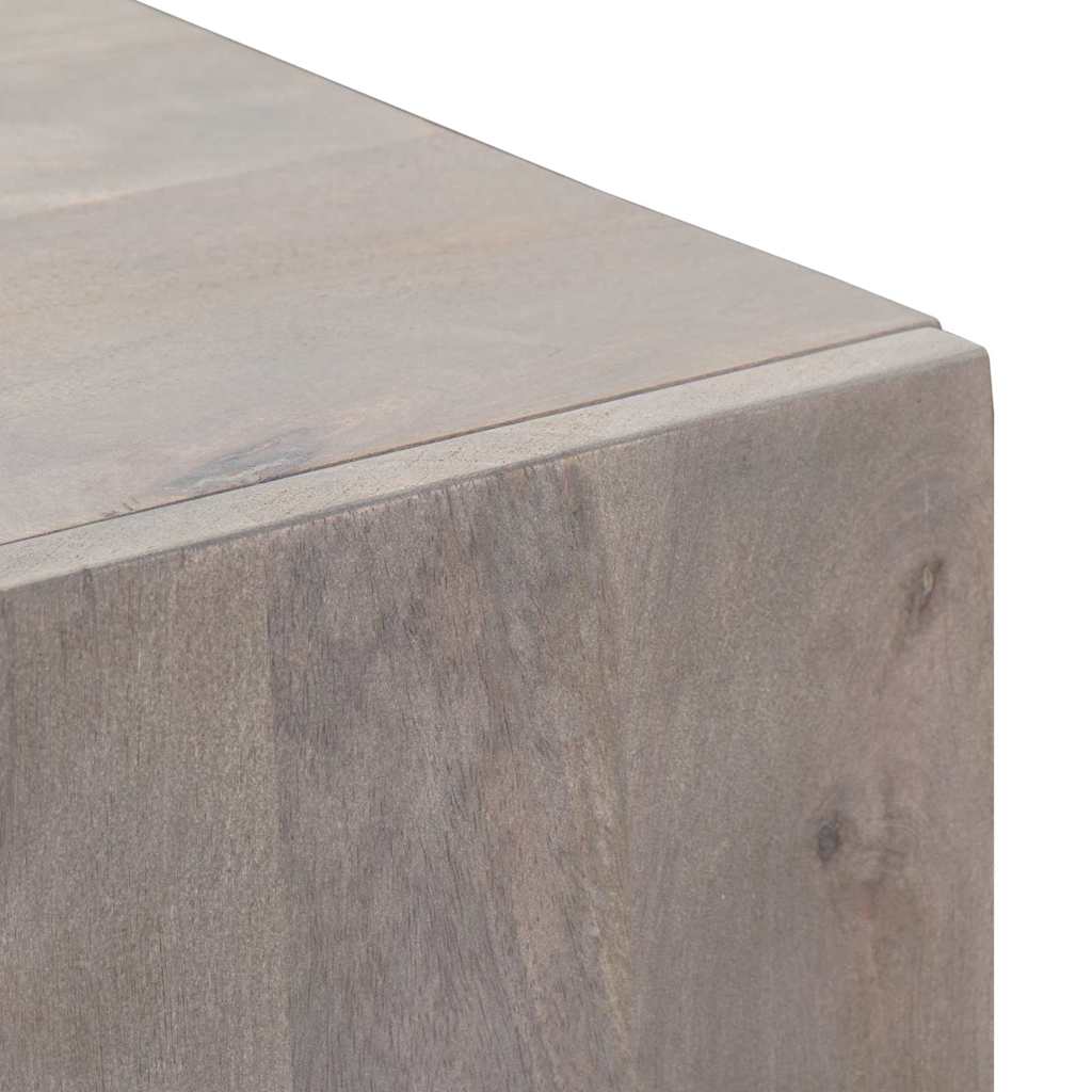 Credenza con cassetto Grigio e Oro 40 x 33.5 x 110 cm