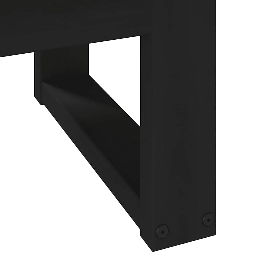 Tavolino NOAIN Gambe a Forma di U 120x60x40cm in Legno Massello | homemem39