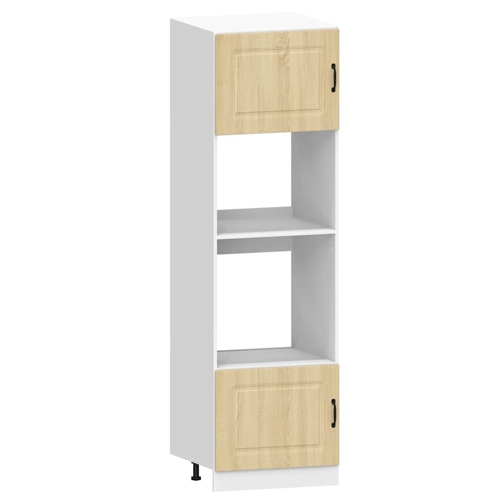 Set Mobili da Cucina 7 pz Kalmar Rovere Sonoma in Truciolato - homemem39
