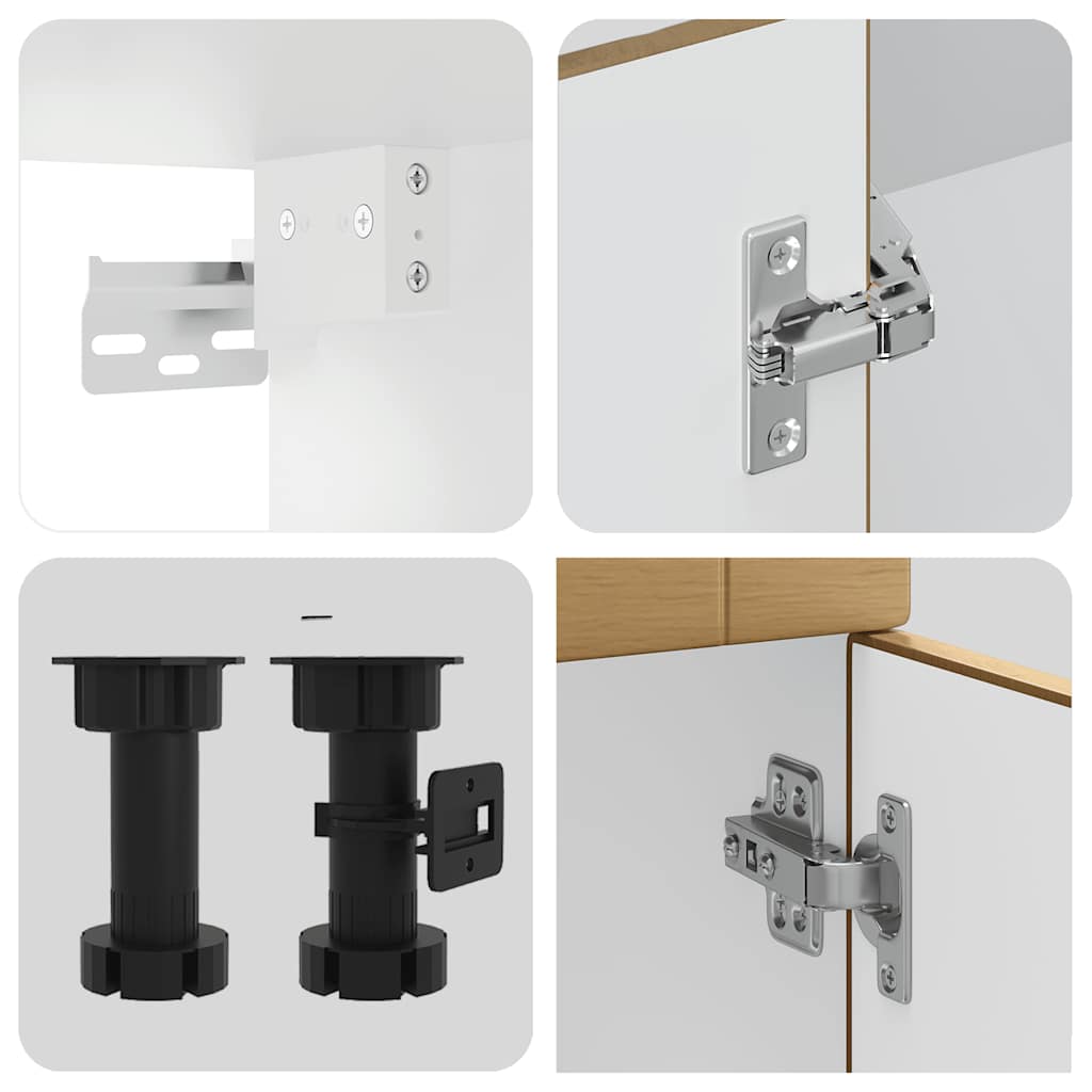Set Mobili da Cucina 11 pz Porto Rovere Artigianale Truciolato - homemem39
