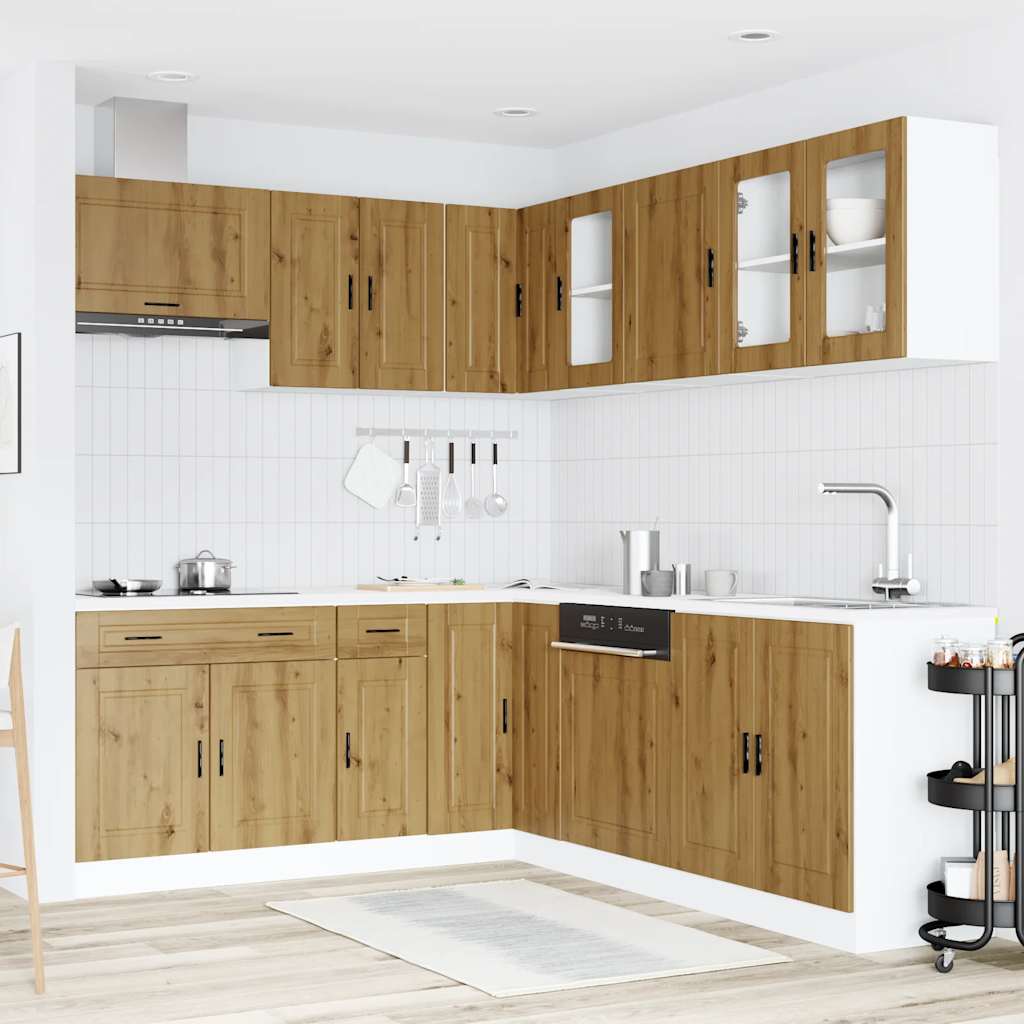 Set Mobili da Cucina 11 pz Porto Rovere Artigianale Truciolato - homemem39