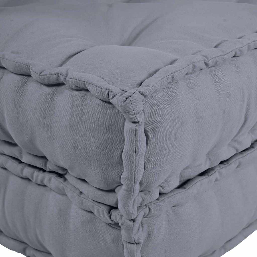 Unità di Divano Modulare 2 pz Tessuto Grigio 140 x 70 x 56 cm - homemem39