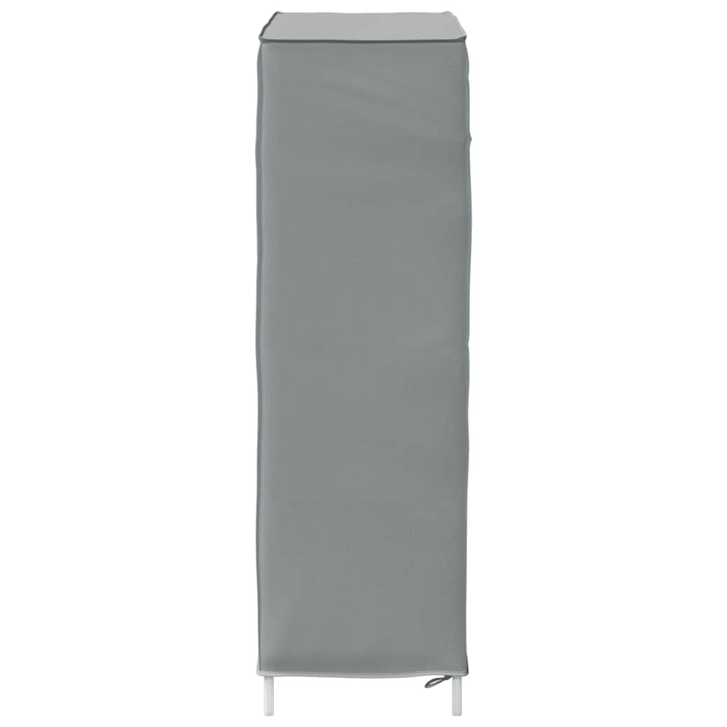 Scarpiera Grigio 60,5x30x97 cm in Tessuto Non Tessuto - homemem39