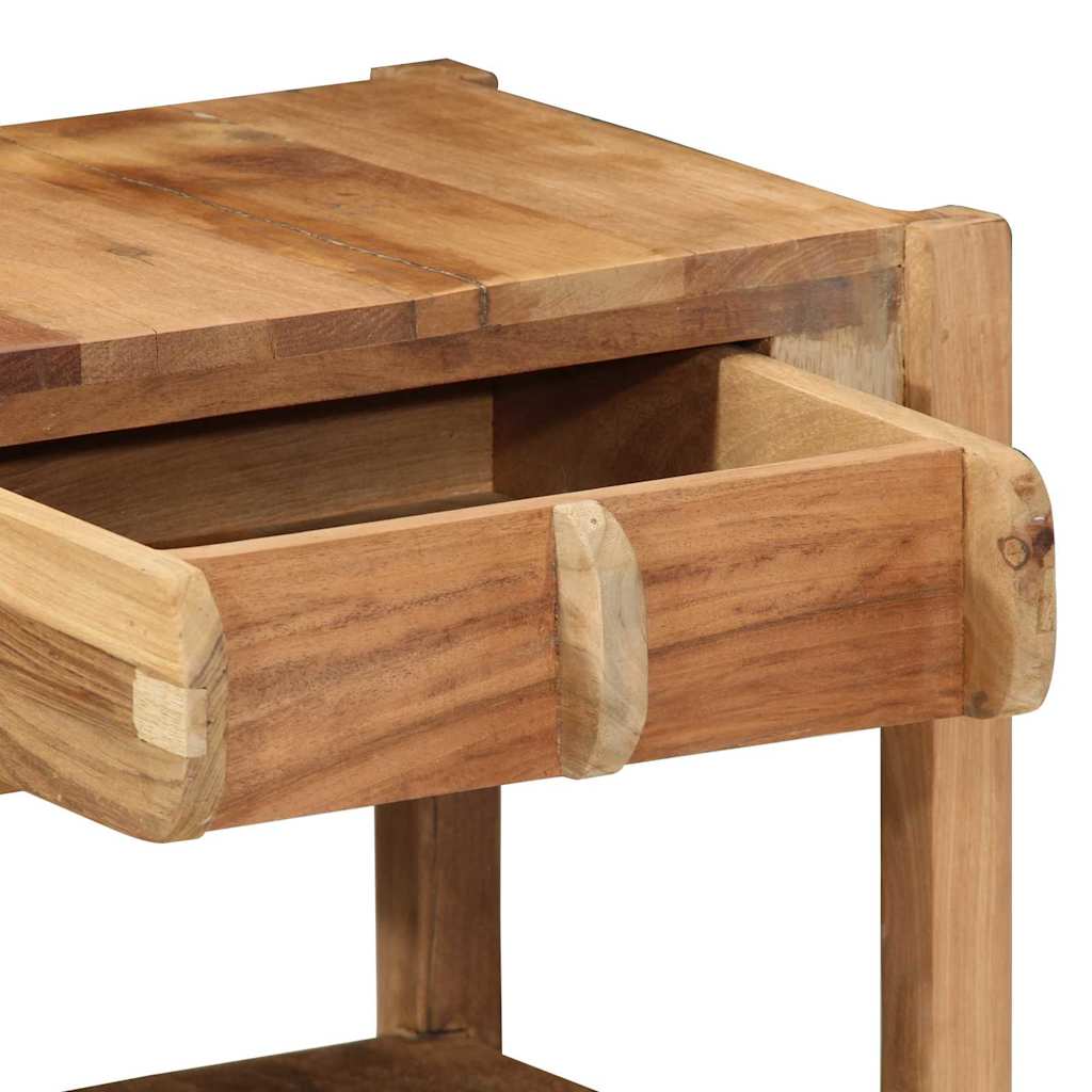 Tavolo laterale con cassetto Marrone 43 x 32 x 46 cm