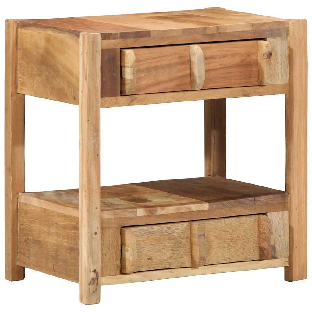 Tavolo laterale con cassetto Marrone 43 x 32 x 46 cm