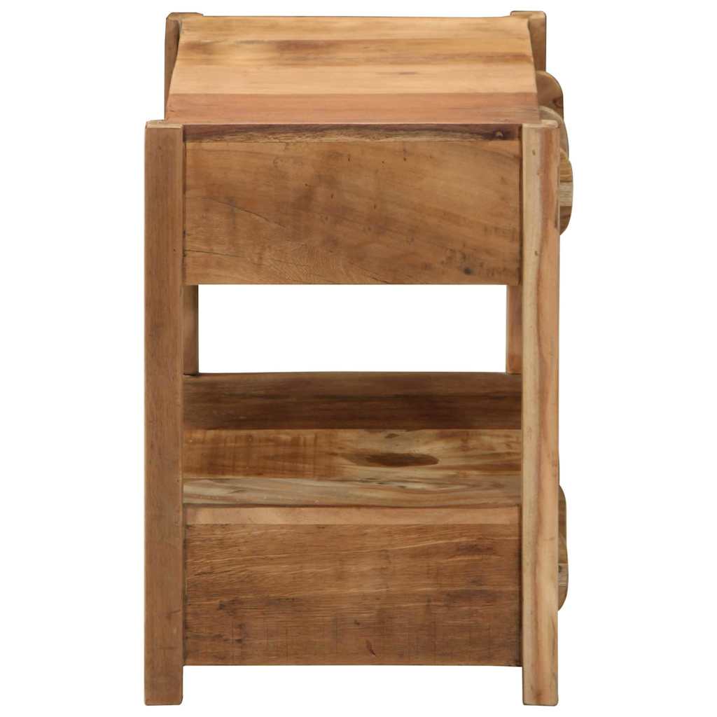 Tavolo laterale con cassetto Marrone 43 x 32 x 46 cm