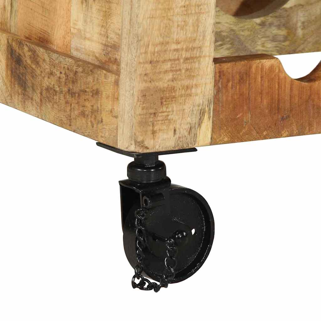 Carrello da Cucina Marrone 55 x 40 x 80 cm