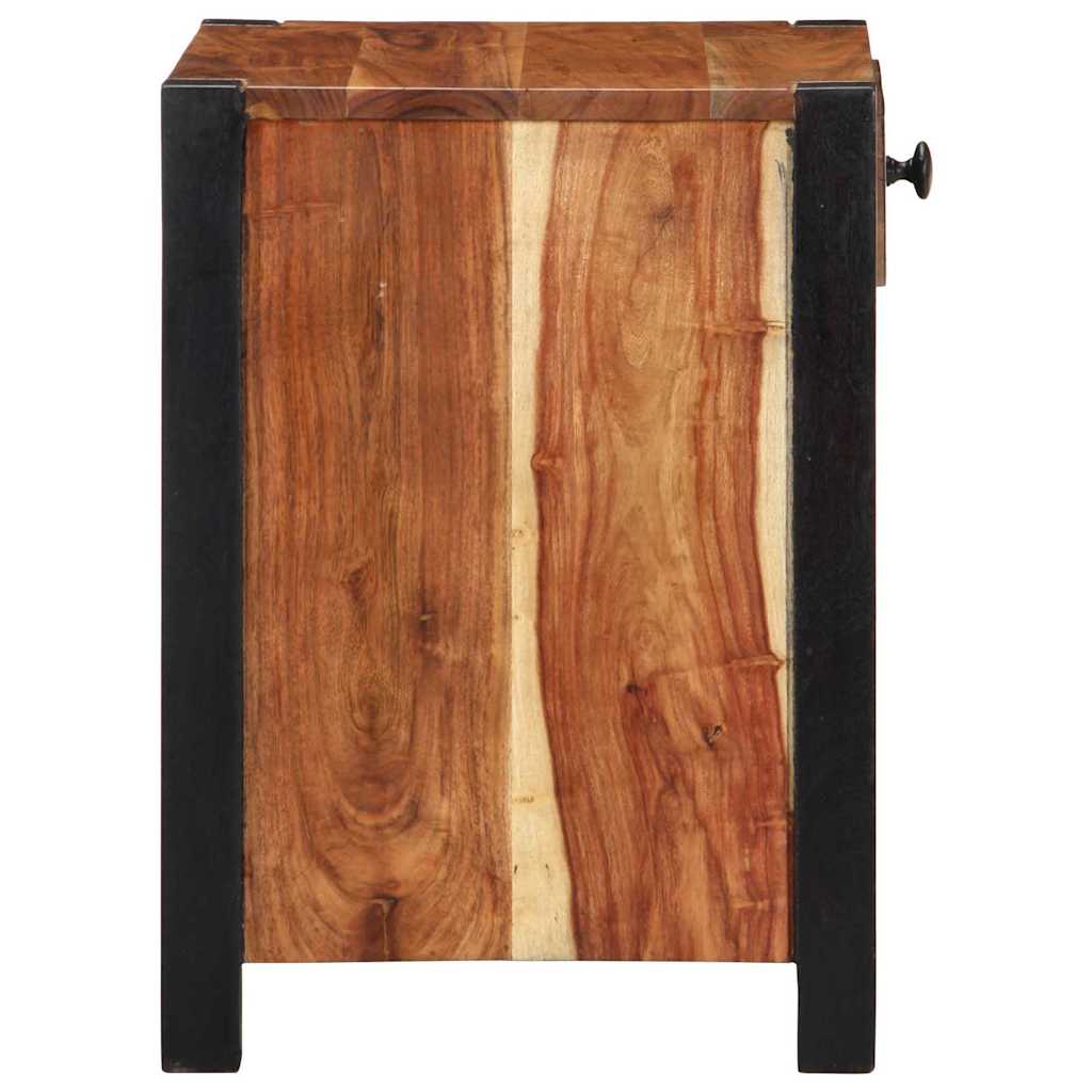 Armadio da Notte con cassetto Marrone 40 x 35 x 50 cm
