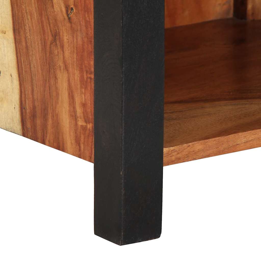 Armadio da Notte con cassetto 2 pcs Marrone 40 x 35 x 50 cm