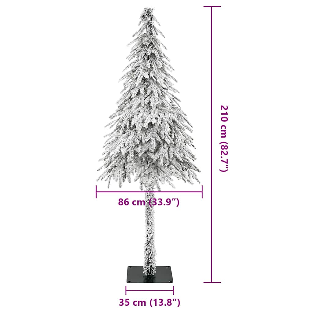 Albero di Natale artificiale Bianco 86 x 86 x 210 cm