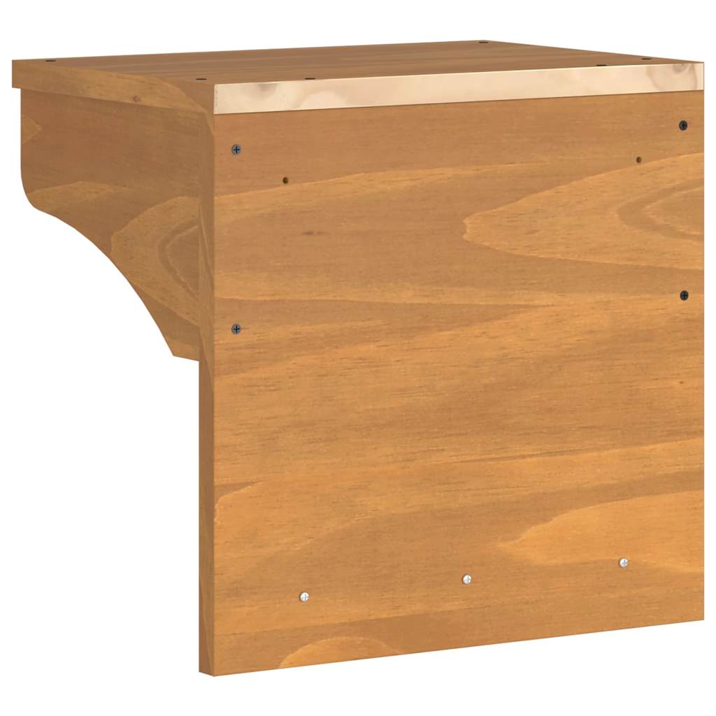 Appendiabiti da Parete SANDNES 43x30x42 cm in Legno di Pino - homemem39