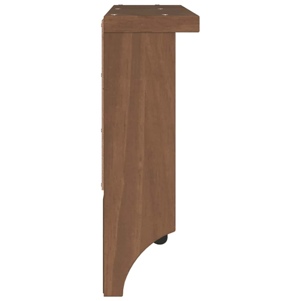 Appendiabiti da Parete SANDNES 87x12x35 cm in Legno di Pino - homemem39