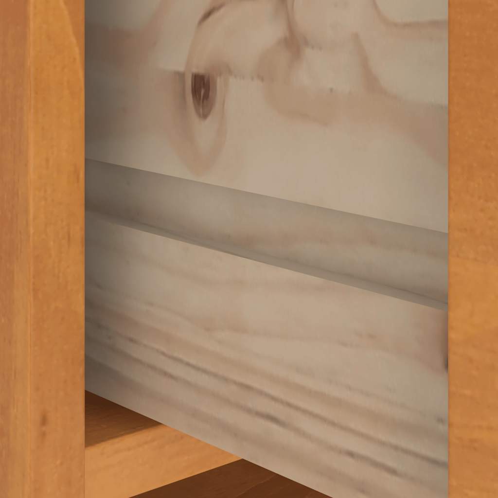 Albero da Ingresso SANDNES 87x40x159,5 cm in Legno di Pino | homemem39