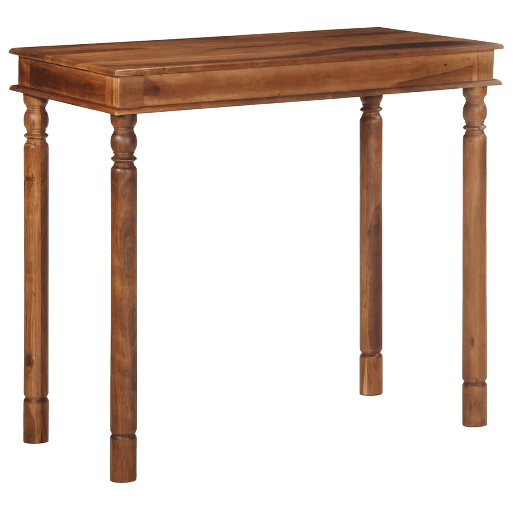 Tavolo da Bar 120x60x107 cm in Legno Massello di Acacia | homemem39