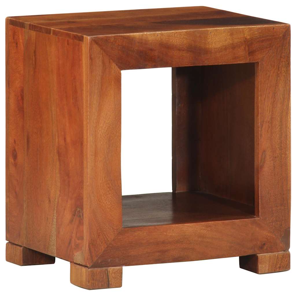 Tavolino 37x29x40 cm in Legno Massello di Acacia | homemem39