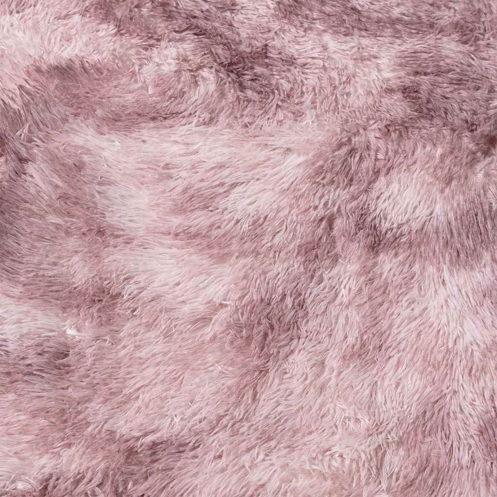 Tappeto Shaggy a Pelo Lungo NAVARRA Rosa Antico 60x100 cm - homemem39