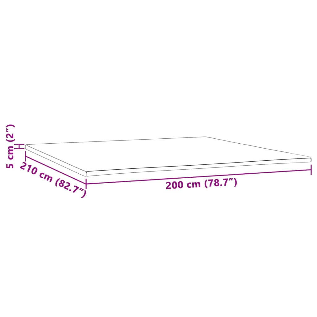 Coprimaterasso 200x210x5 cm | homemem39