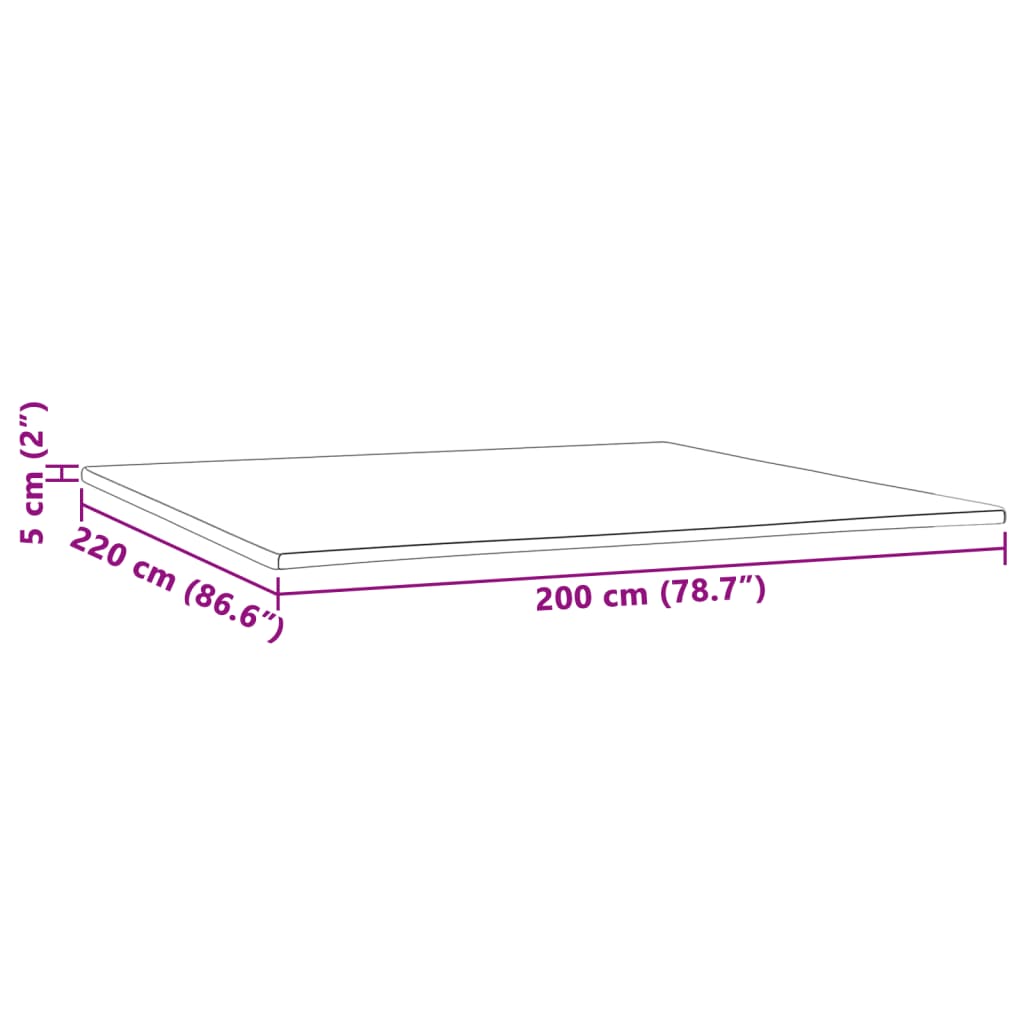 Coprimaterasso 200x220x5 cm - homemem39