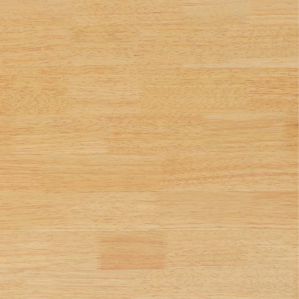 Sgabelli da Bar con Cuscini 2pz Naturale Legno Massello Hevea - homemem39