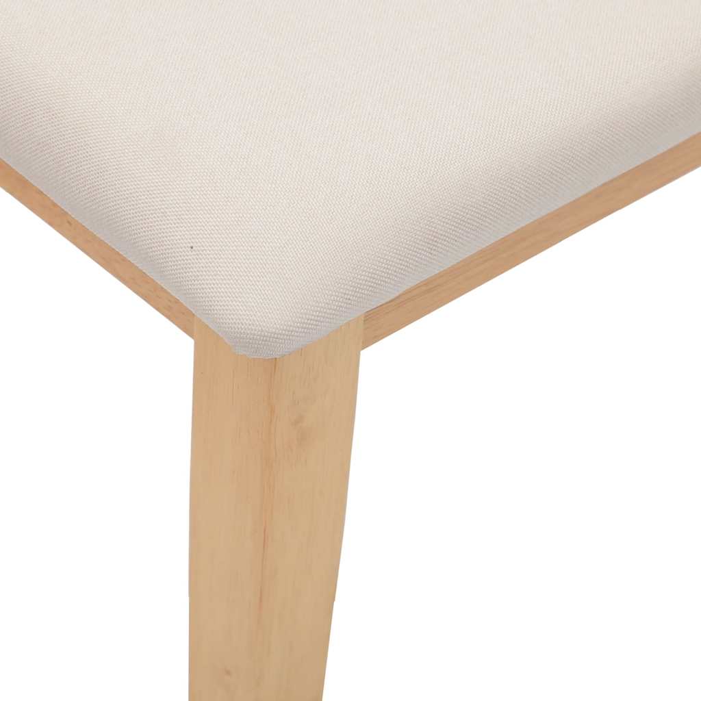 Panca 90 cm in Legno Massello di Hevea - homemem39
