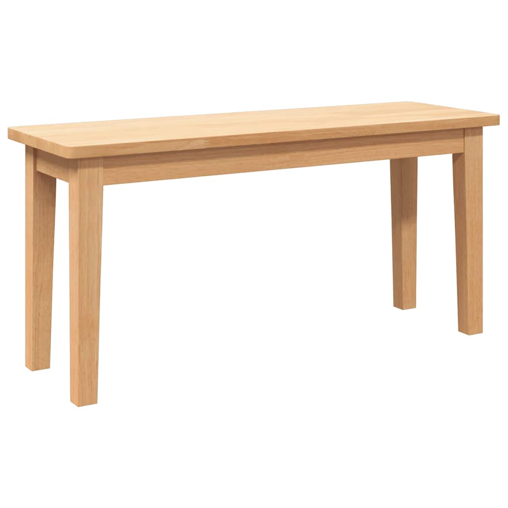 Panca 90 cm in Legno Massello di Hevea - homemem39