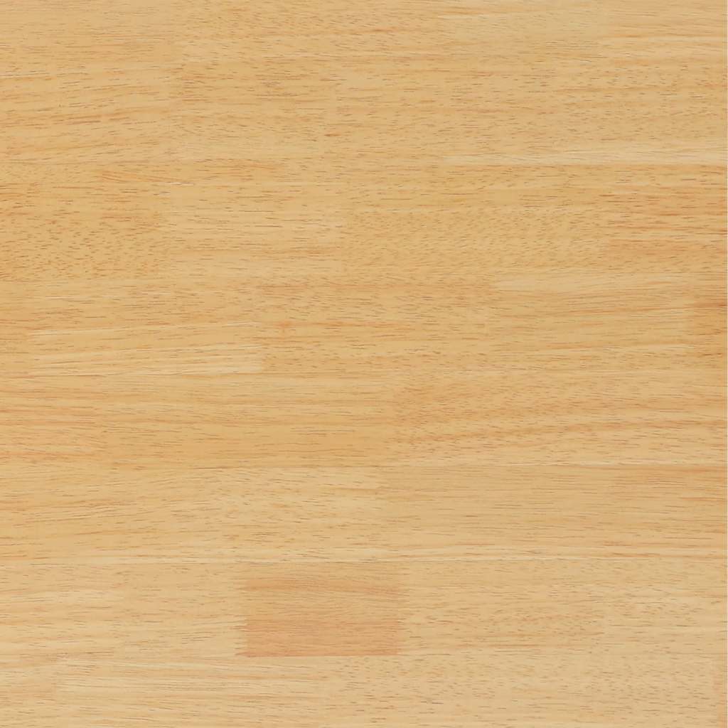 Panca 90 cm Bianco in Legno Massello di Hevea - homemem39