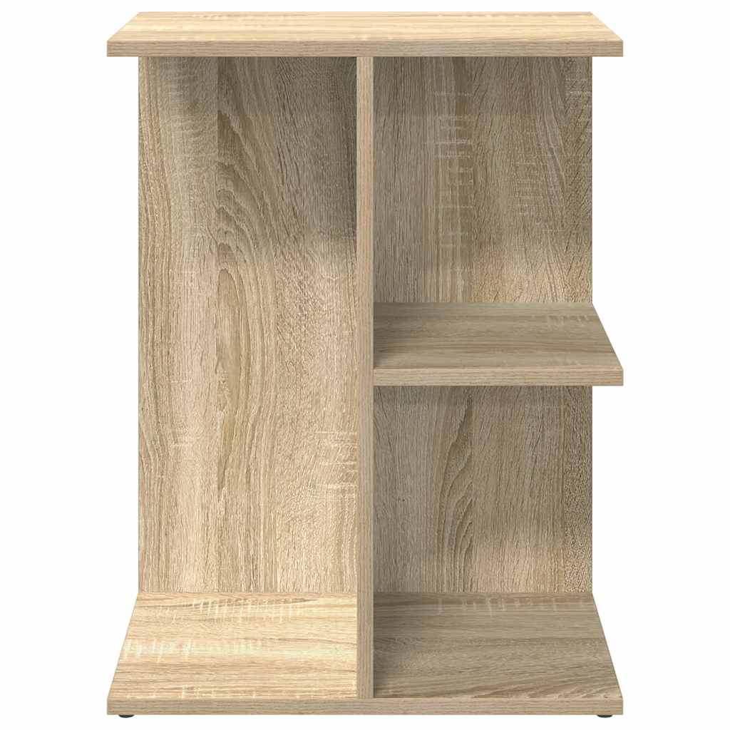 Comodini 2 pz Rovere Sonoma 46,5x29x61 cm in Legno Multistrato