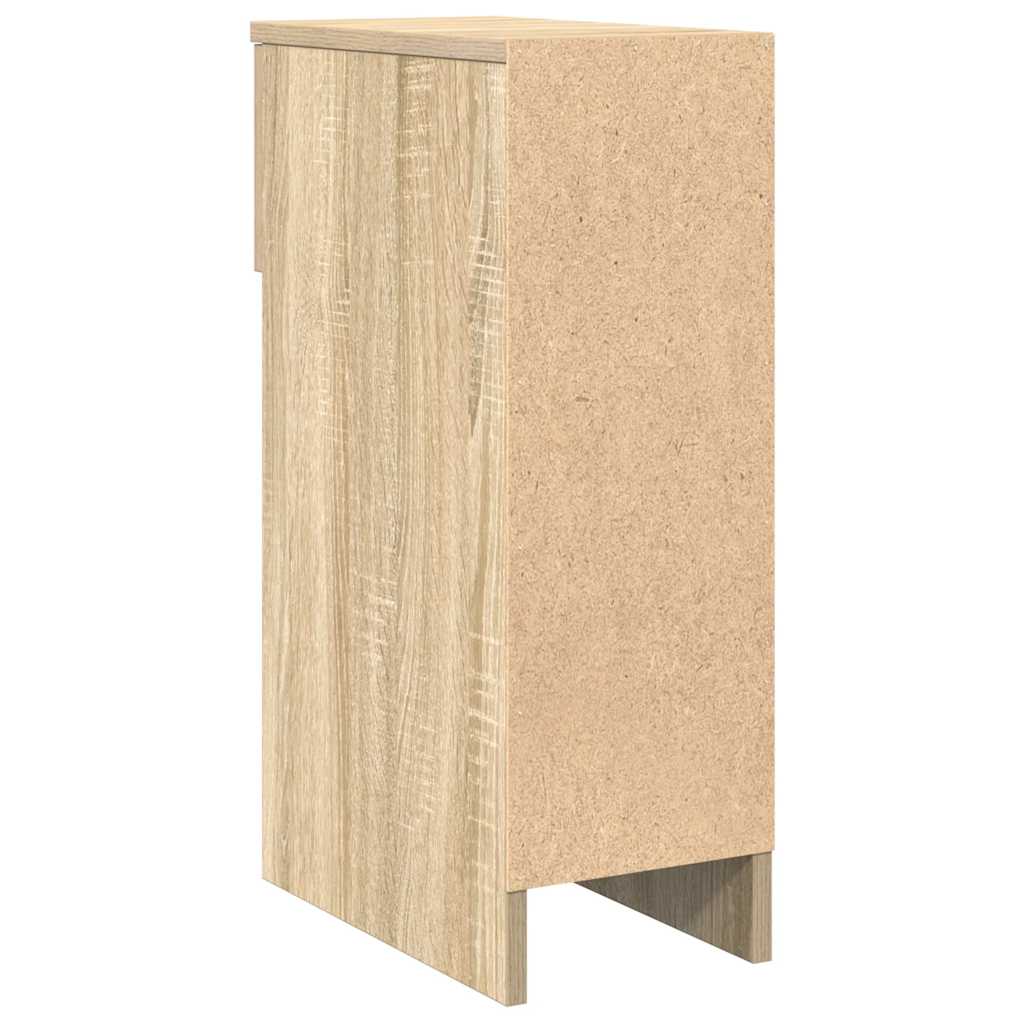 Comodino con Cassetto Rovere Sonoma 20x36x60 cm