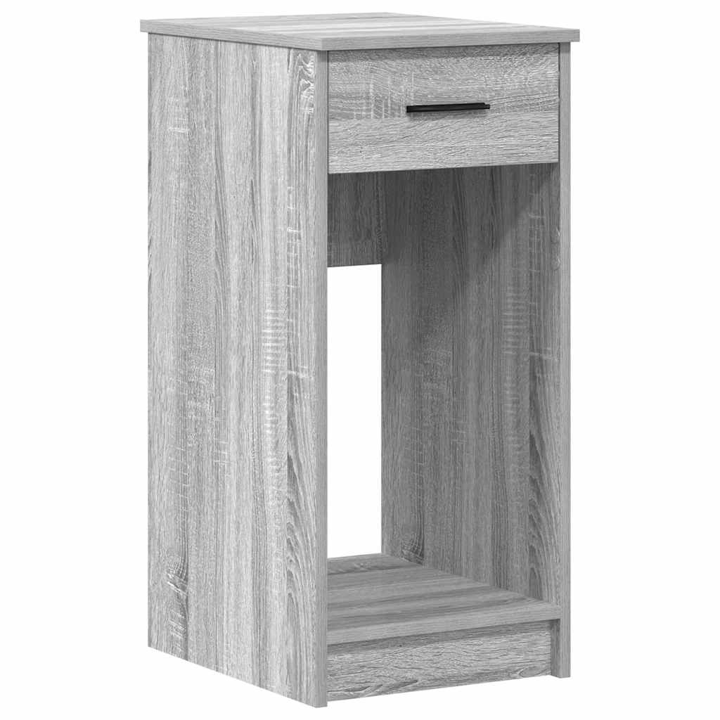 Supporto a Torre per Computer con Cassetto Grigio 35x45x77 cm - homemem39