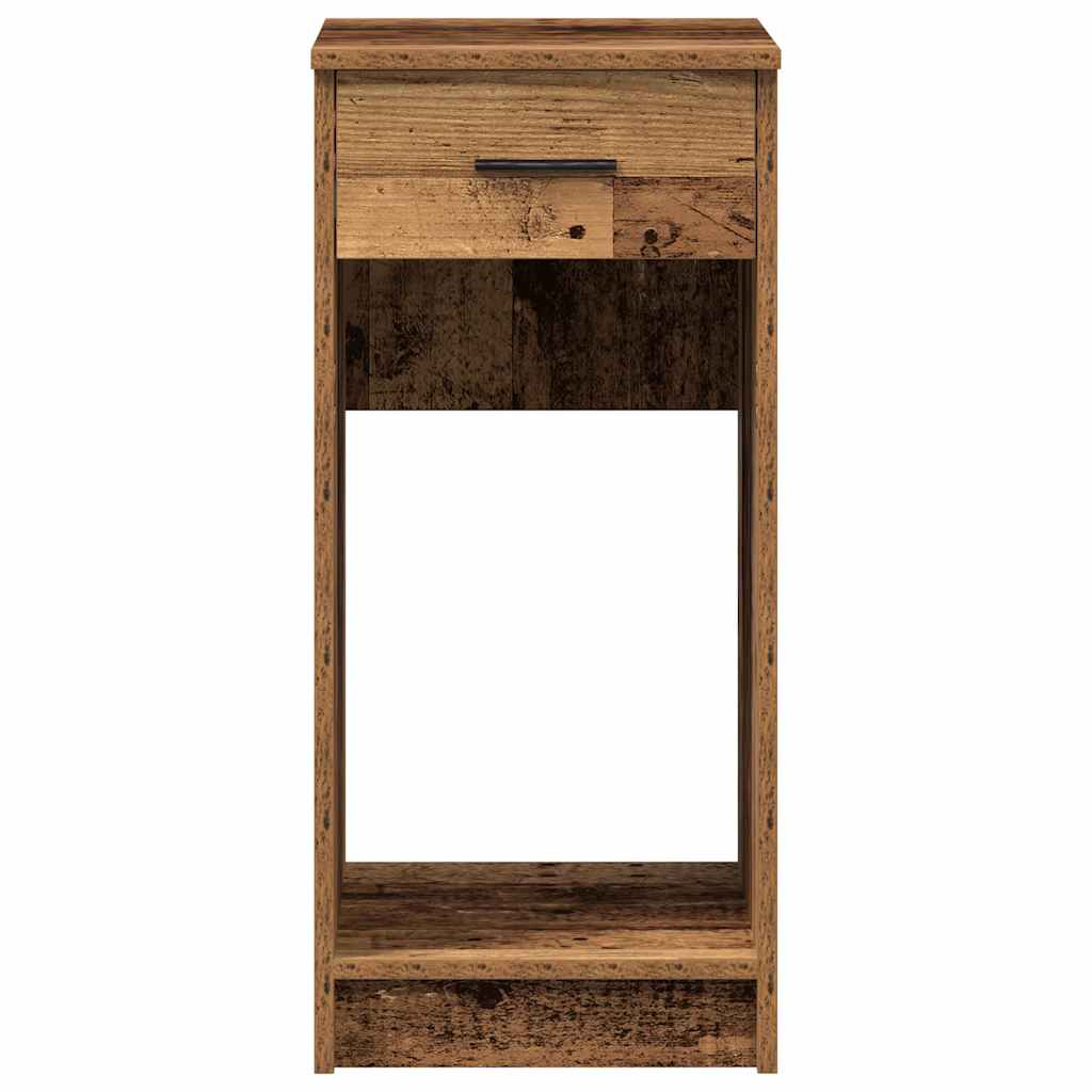 Supporto per Computer a Torre con Cassetto Antico 35x45x77 cm - homemem39