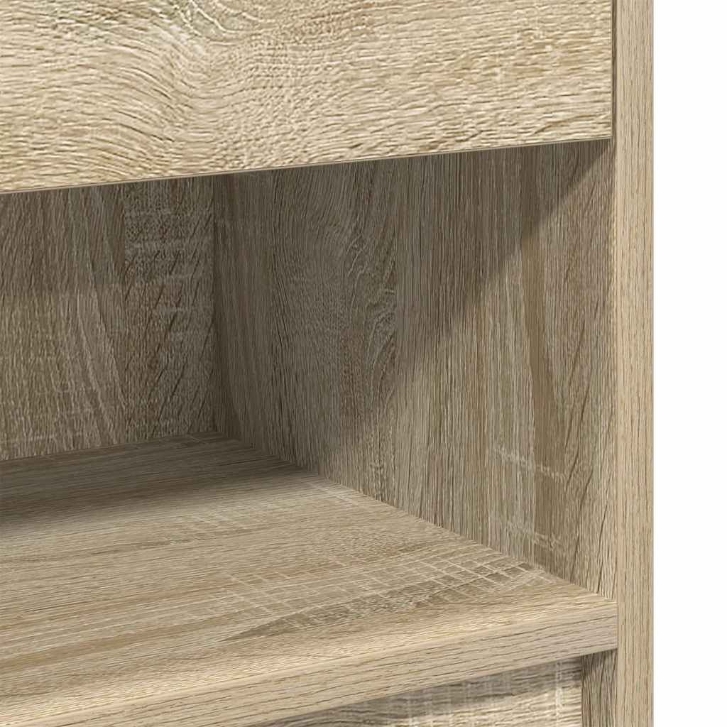 Comodino con Cassetto Rovere Sonoma 39x28x41 cm