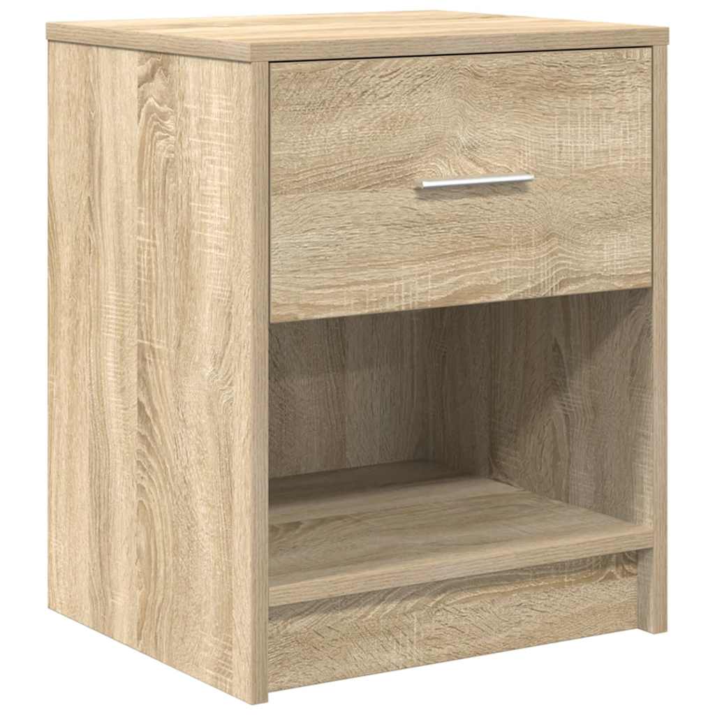 Comodino con Cassetto Rovere Sonoma 40x34x50 cm