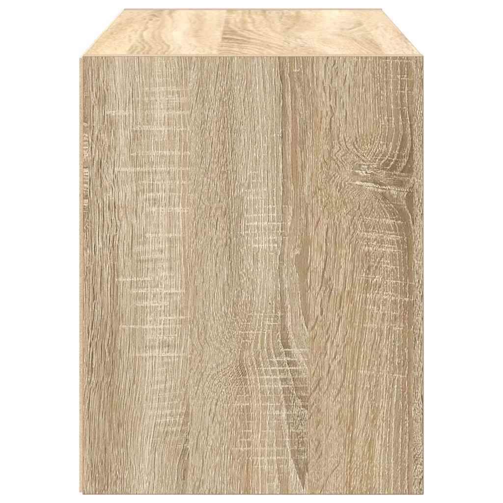 Armadio con 2 Cassetti Rovere Sonoma 60x31x40 cm in Truciolato
