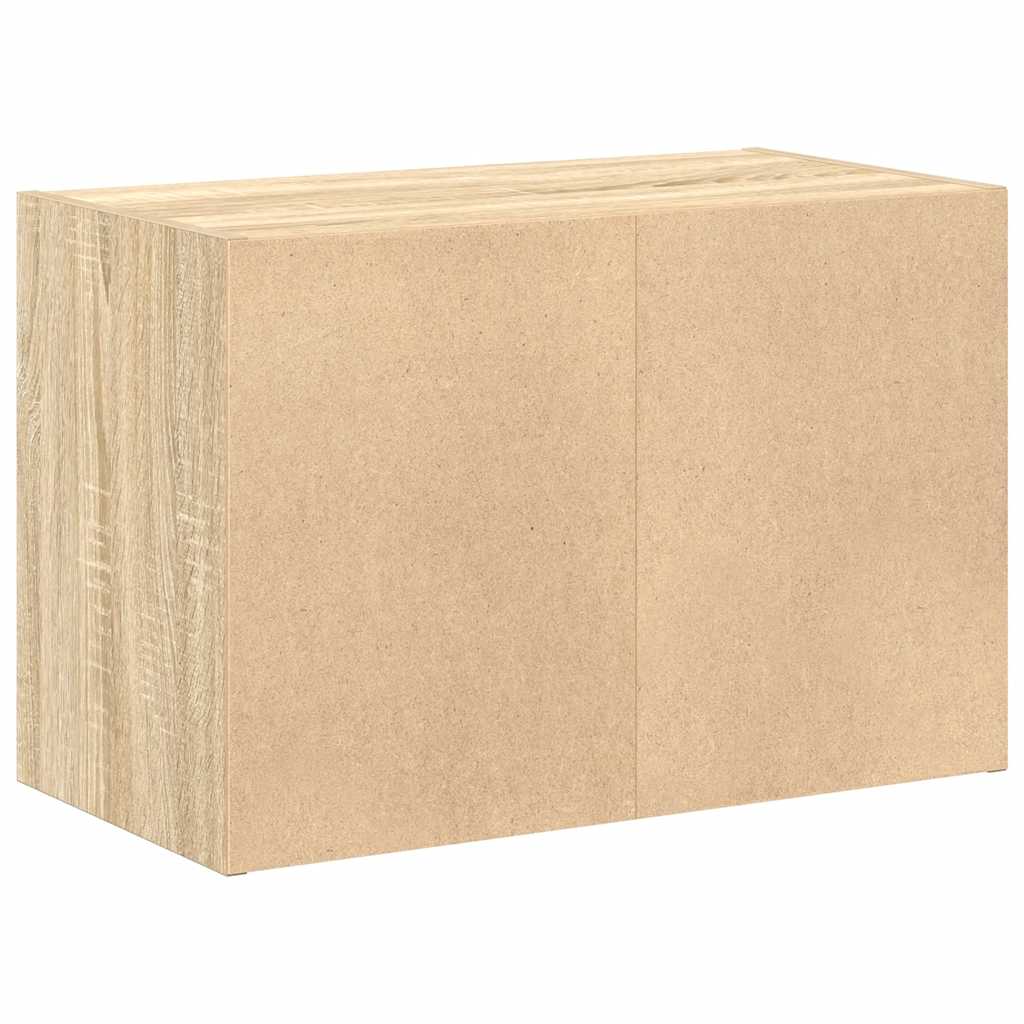Armadio con 2 Cassetti Rovere Sonoma 60x31x40 cm in Truciolato