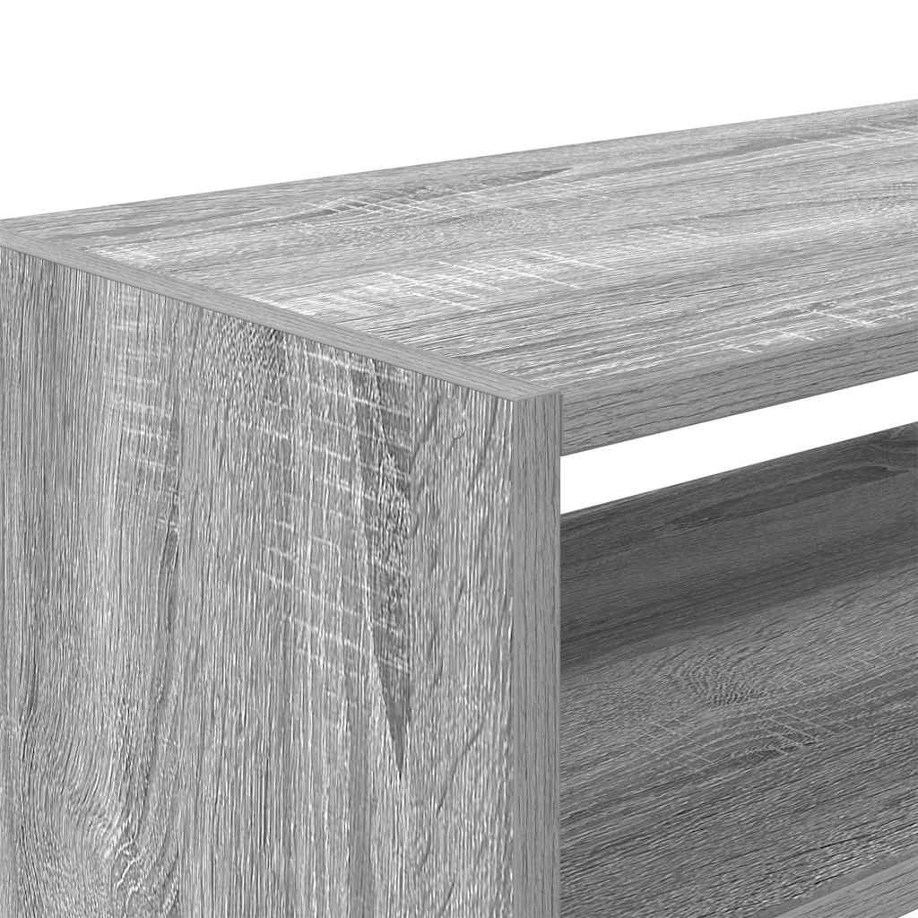 Scarpiere 2 pz Impilabili Grigio Sonoma 60x30x30,5 cm - homemem39