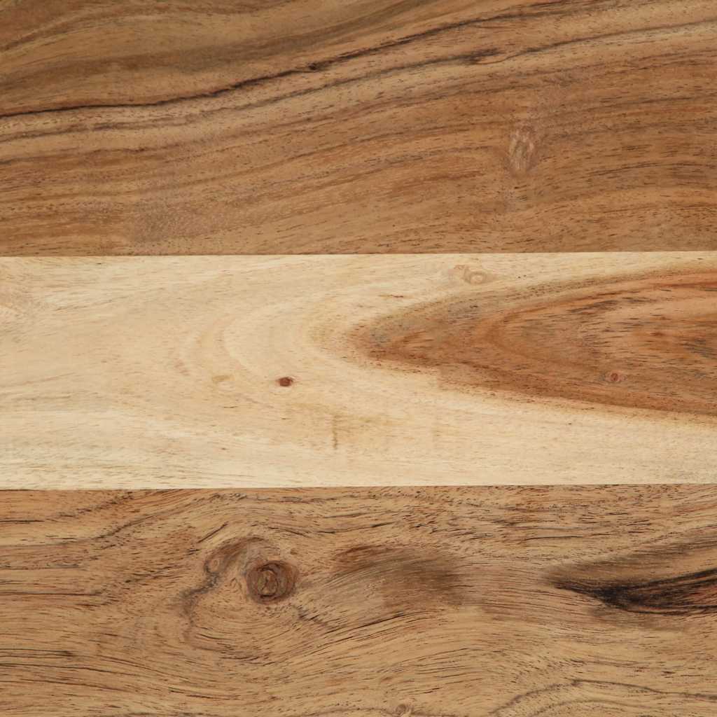 Tavolino da Salotto 90x50x38 cm Legno Massello di Acacia | homemem39