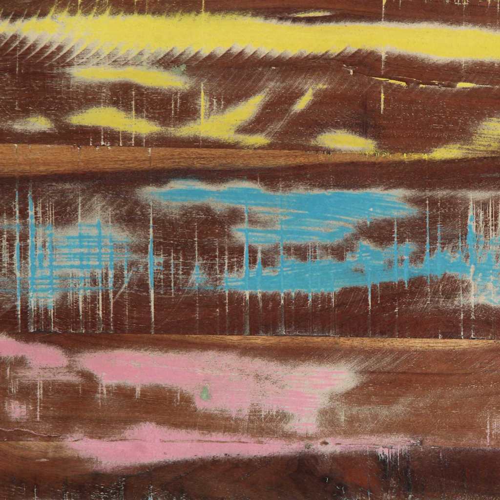 Tavolo consolle Multicolore legno massello di riciclo - homemem39