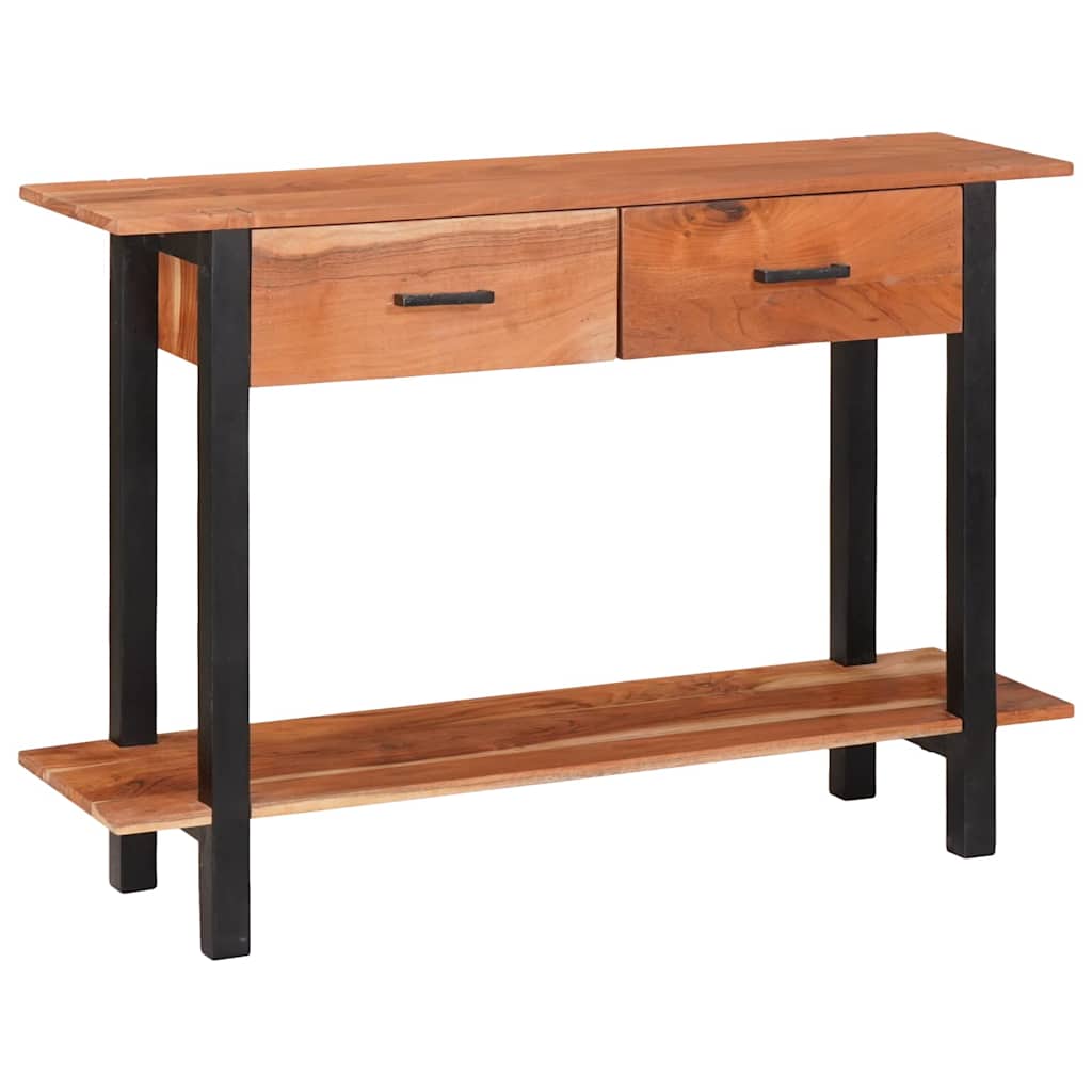 Tavolo consolle con cassetto Marrone 110 x 30 x 75 cm