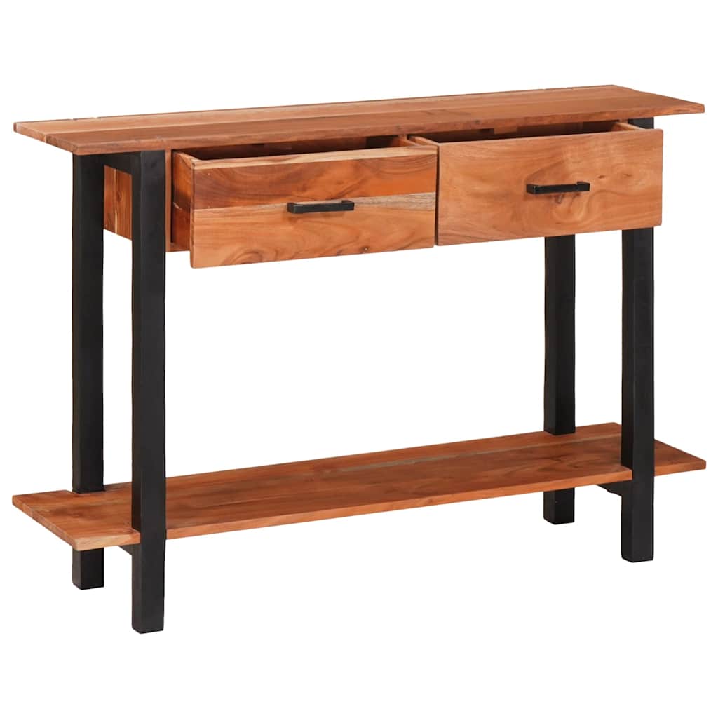Tavolo consolle con cassetto Marrone 110 x 30 x 75 cm