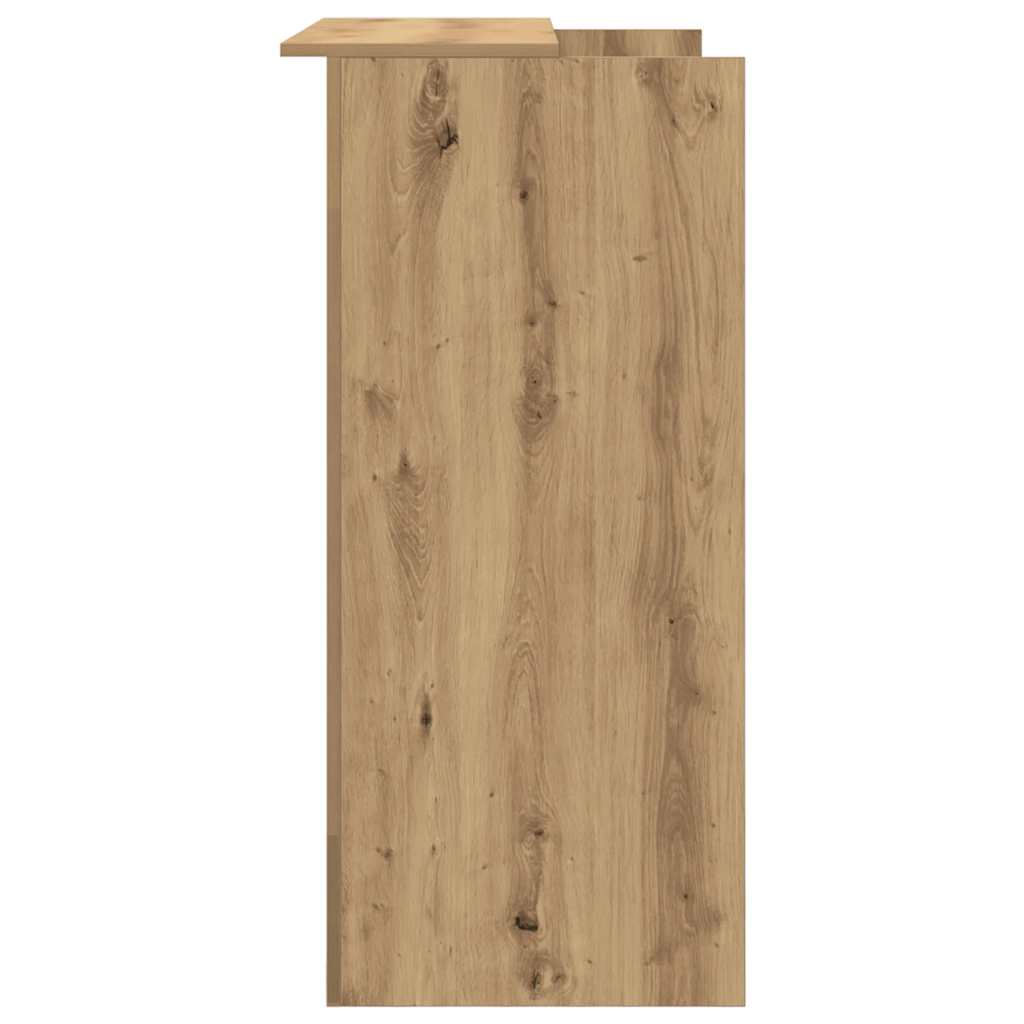 Banco Reception Rovere Artigianale 100x50x103,5cm in Truciolato - homemem39