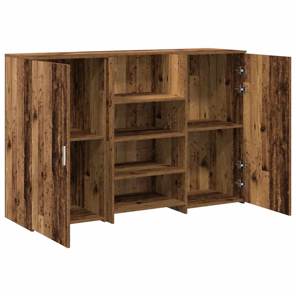 Banco Reception Legno Antico 155x50x103,5 cm Legno Multistrato