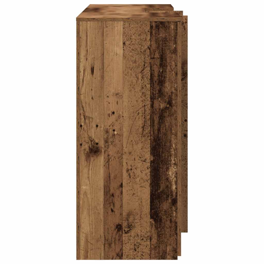 Banco Reception Legno Antico 155x50x103,5 cm Legno Multistrato